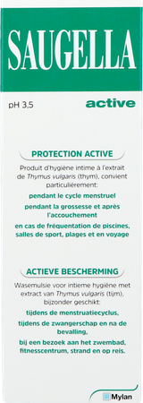 Saugella Active Emulsion 250ml Nf 2