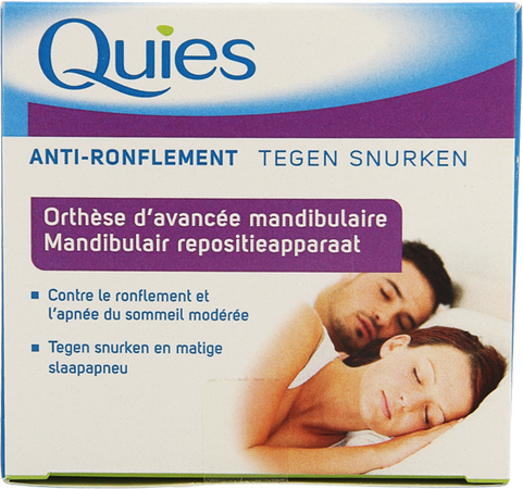 Quies A/ronflement Orthese Mandibulaire Apnee 1