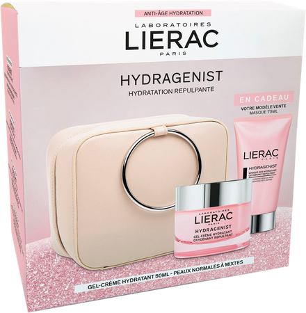 Lierac Koffertje Hydragenist Gelcr50ml+mask75ml+et 1