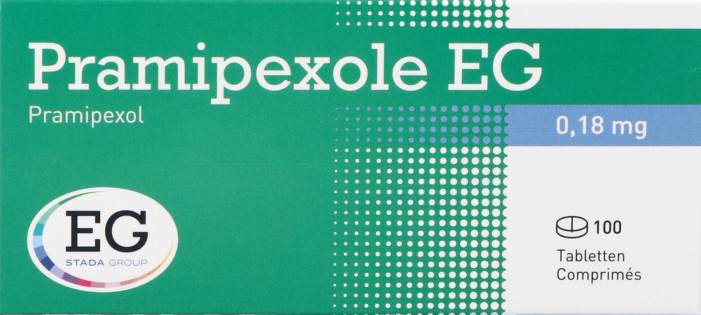 Pramipexole EG 0,18Mg Tabl 100X0,18Mg 1