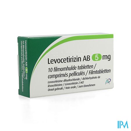 Levocetirizin Ab 5mg Comp Pell 10 X 5mg