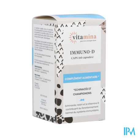 Vita Mina Immuno-d Caps 60 1
