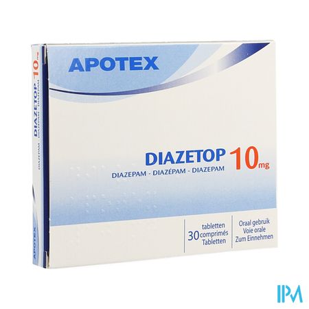 Diazetop 10mg Comp 30 X 10mg