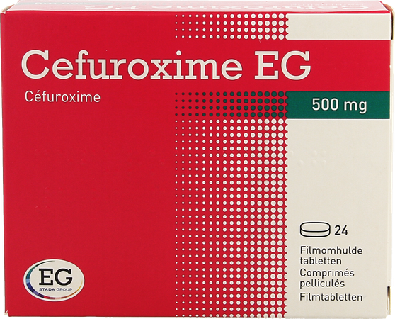 Cefuroxime EG 500Mg Filmomh Tabl 24 X 500Mg 1
