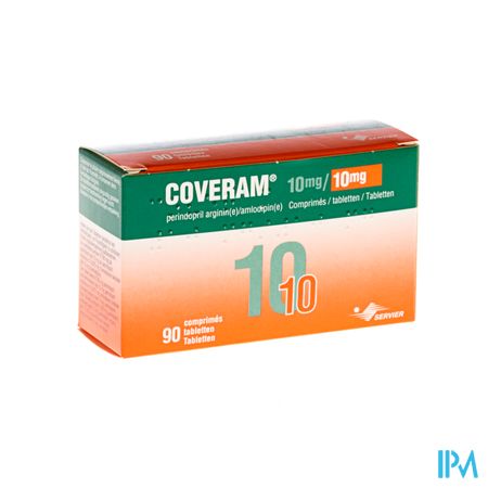 Coveram 10mg/10mg Pi Pharma Comp 90 Pip