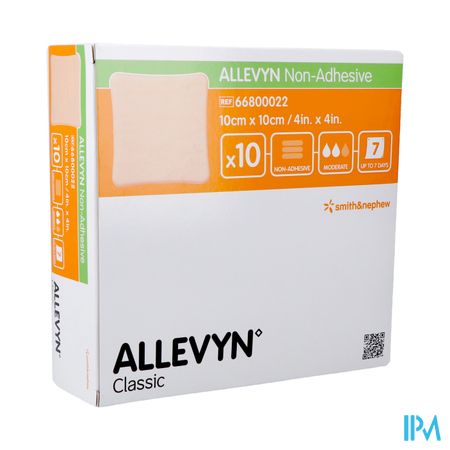 Allevyn Non Adh Verb Hydrocel. 10x10cm 10 66800022