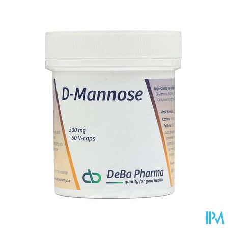 D-mannose 500mg V-caps 60 Deba 1