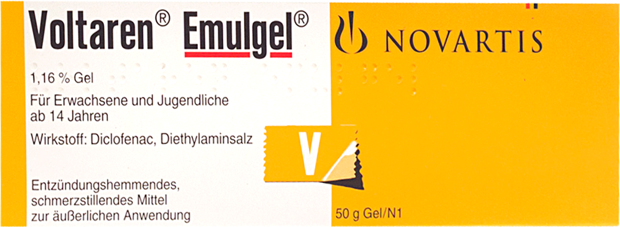 Voltaren Emulgel 1 % 50g Pip 2