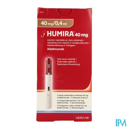 Humira 40mg/0,4ml Sol Inj Stylo Prerempli 2 1