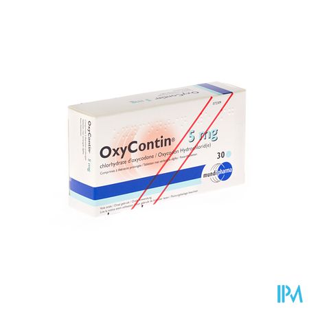 Oxycontin Tabl 30 X 5mg