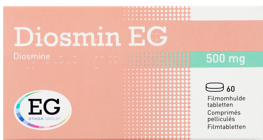 Diosmin EG 500Mg Filmomh Tabl  60 1