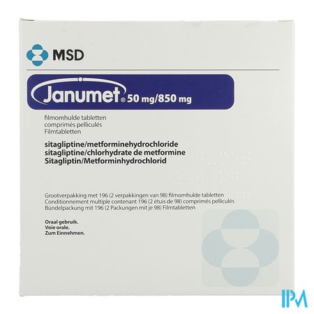 Janumet 50/ 850mg Abacus Comp Pell 196 1