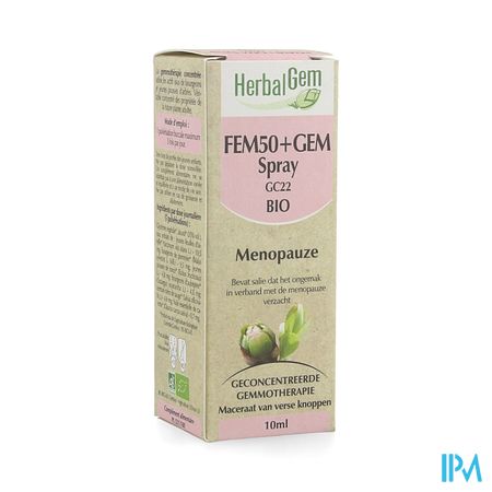 Herbalgem Fem50+gem Spray Bio Gc22 Menopause 10ml