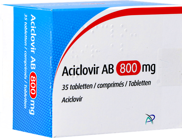 Aciclovir Ab 800mg Comp 35 3