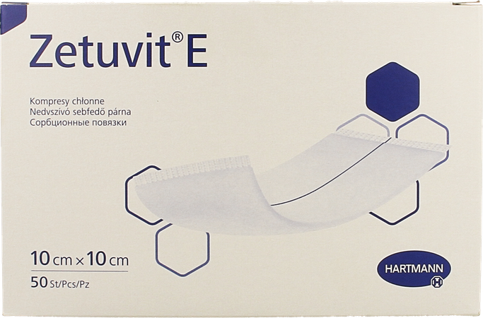 Zetuvit E 10x10cm Nst. 50 P/s 4
