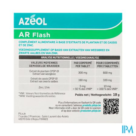 Azeol Ar Flash Tabl 30
