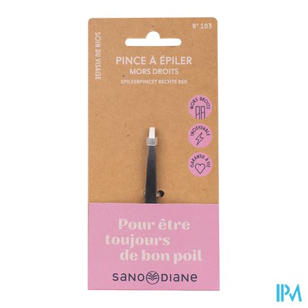 Sanodiane 103 Epileerpincet Rechte Bek Mat 1