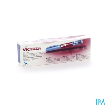 Victoza 6mg/ml Sol Inj Stylo Prerempli 2 X 3ml 1