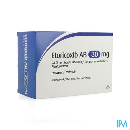 Etoricoxib Ab 30mg Filmomh Tabl 98 X 30mg