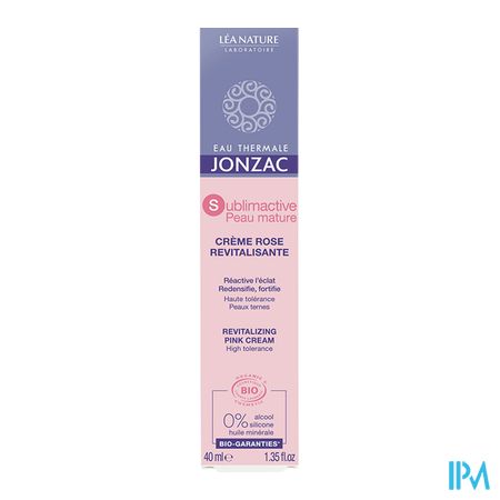 Jonzac Sublimactive Peau Mat. Cr Rose Rev.bio 40ml 1