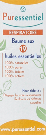 Puressentiel Ademhaling Balsem 19 Ess Olie 50ml 13
