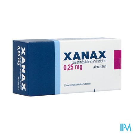 Xanax 0,25mg Pi Pharma Tabl 50 Pip