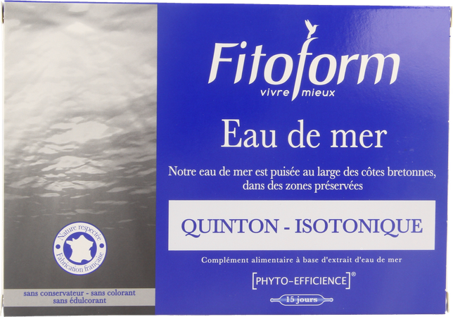 Isotonique Eau De Mer Amp 30x10ml Fitoform 4