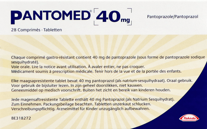 Pantomed 40mg Tabl 28 3
