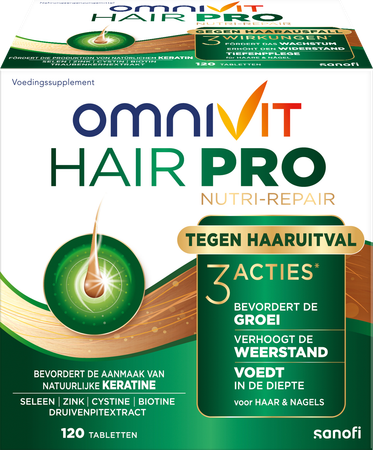 Omnivit Hair Pro Nutri Repair             Comp 120 6