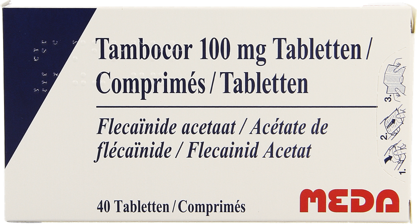 Tambocor Comp 40 X 100mg Tambocor Comp 40 X 100mg