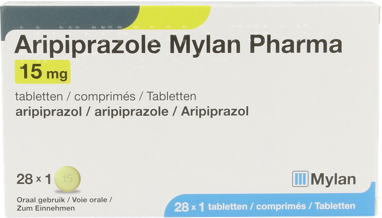 Aripiprazole Mylan 15mg Comp 98 X 15mg 1