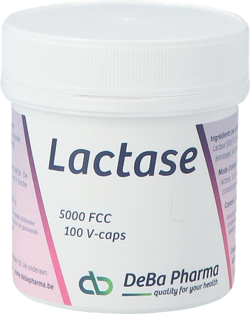 Lactase 5000 Fcc V-caps 100 Deba 2
