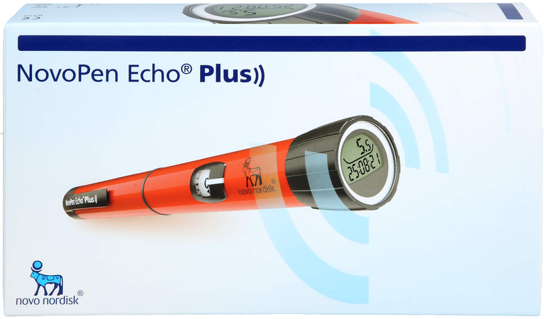 Novopen Echo Plus Rood Injectiepen Insuline 2