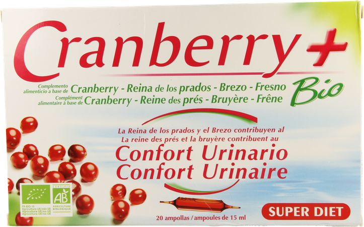 Superdiet Cranberry+ Bio Amp 20x15ml 1