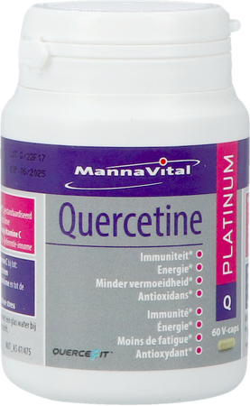 Mannavital Quercetine Platinum V-caps 60 7