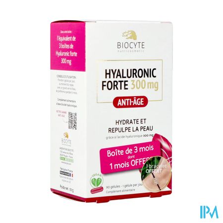 Biocyte Hyaluronic Forte 300mg Caps 90 Nf Blister