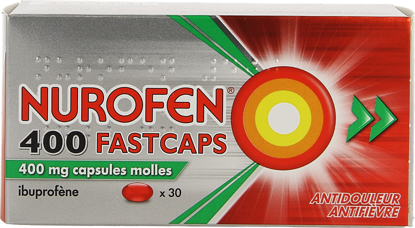 Nurofen 400 Fastcaps Caps 30x400mg 10