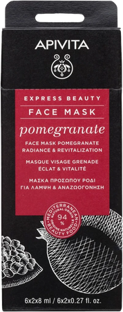 Apivita Express Beauty Face Mask Pomegr.rad.&revit 1
