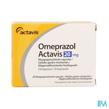 Omeprazol Ab 20mg Maagsapresist. Caps 28 Blister