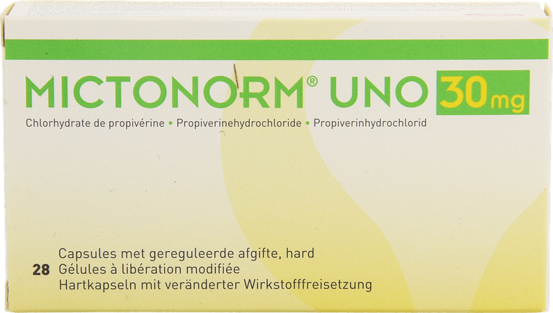 Mictonorm Uno 30mg Liberation Modifiee Caps 28 2