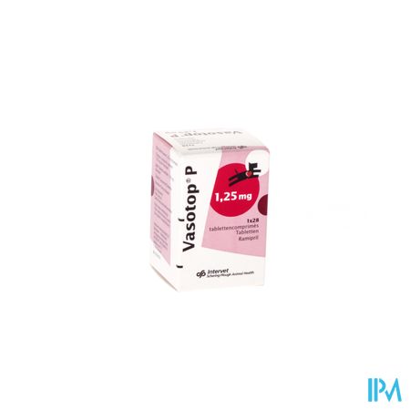 Vasotop P 1,25mg Tabl 1 X 28