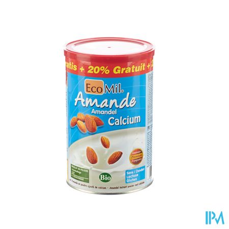 Ecomil Amandel + Calcium 400g 1