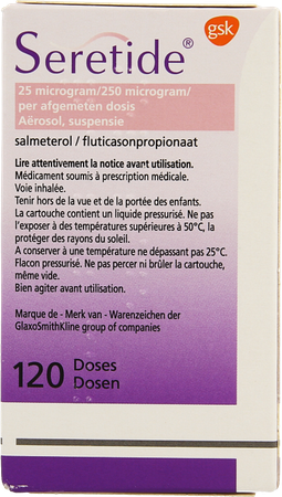 Seretide Inhalator Dos 120 25-250mcg 3