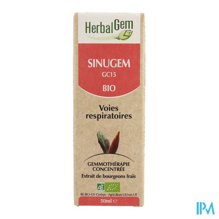 Herbalgem Sinugem Ademhalingsweg Complex Gutt 50ml 5