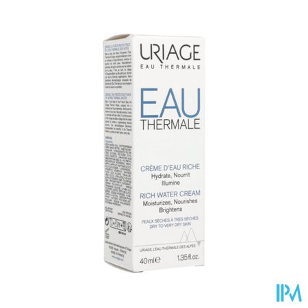 Uriage Eau Thermale Creme Eau Riche 40ml