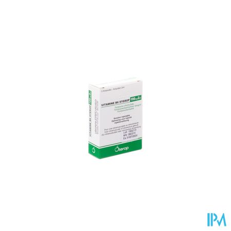 Vit B6 Im/iv Amp 3 X 100mg/2ml