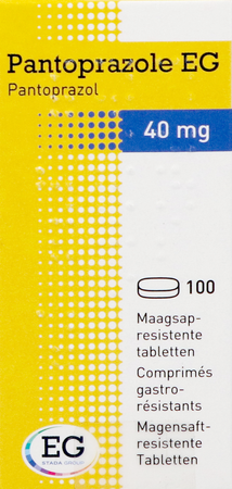 Pantoprazole EG 40Mg Maagsapresist Tabl 100X40Mg 2