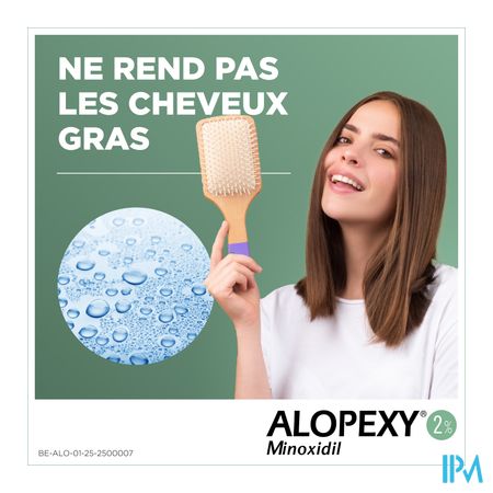 Alopexy 2 % Liquid Fl Pipet/spray 3x60ml 3