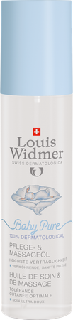Widmer Baby Pure Verzorging + Massageolie Fl 150ml 1