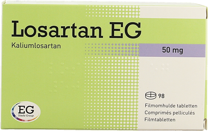Losartan EG Filmomh Tabl 98X50Mg 1